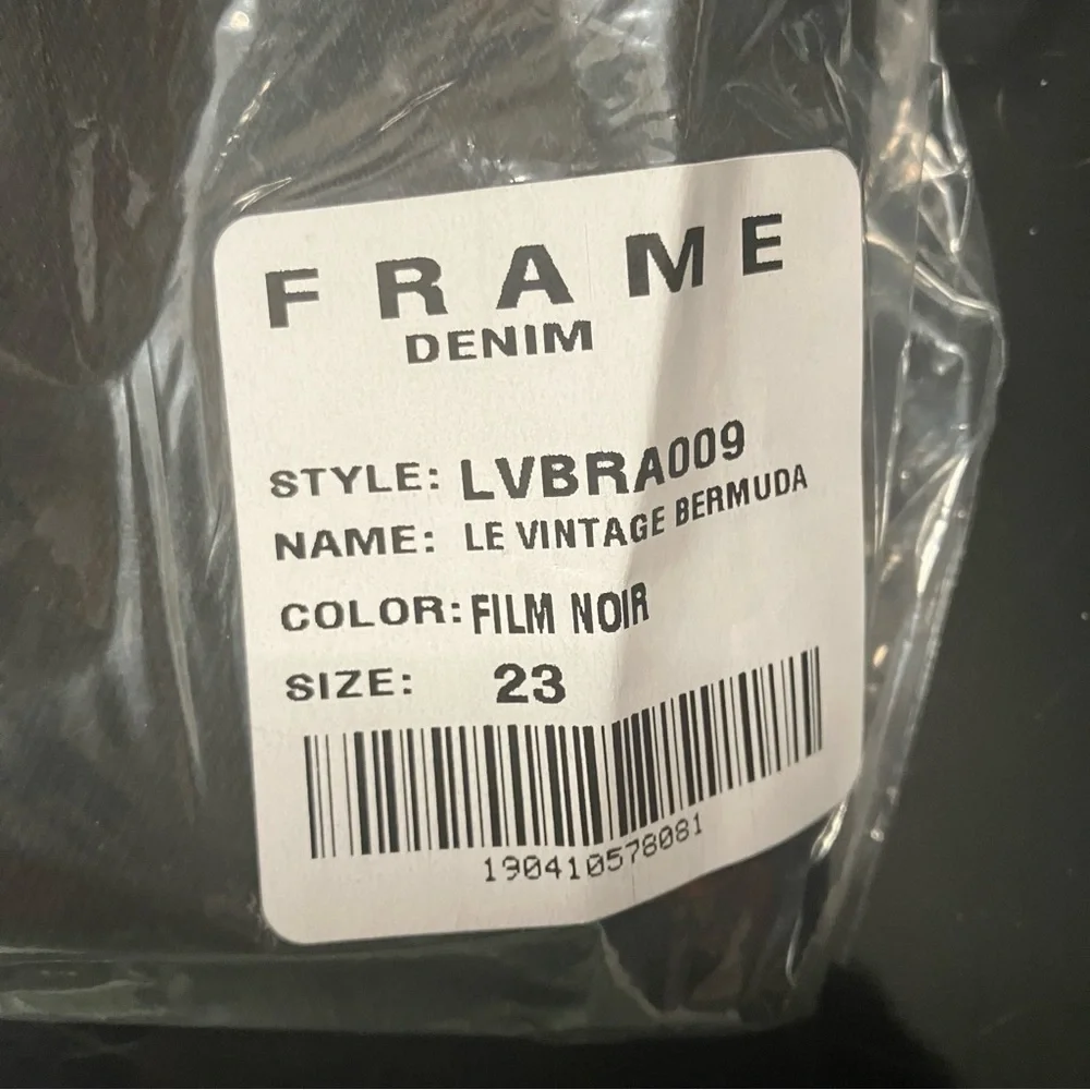 Frame Women’s Bermuda High Shorts size 23 Le Vintage NEW